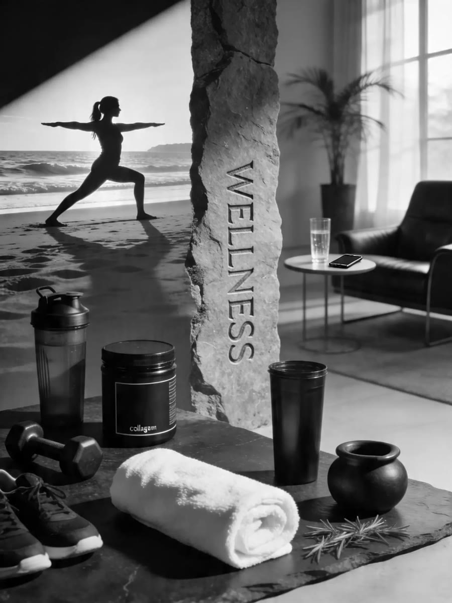Pillars of wellness — movement, recovery, and daily rituals